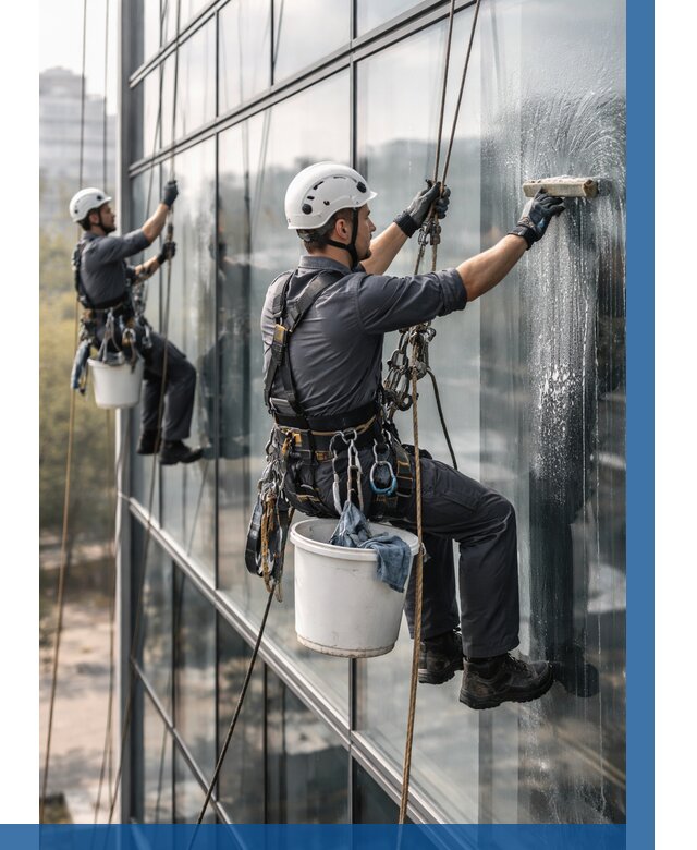 Мойка сплошного остекления в Надыме, заказать от 311 р.| ВЫСОТНИК-Ндм