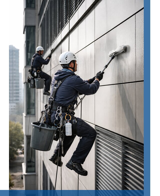 Мойка вентилируемого фасада в Надыме от 259 р. | ВЫСОТНИК-Ндм