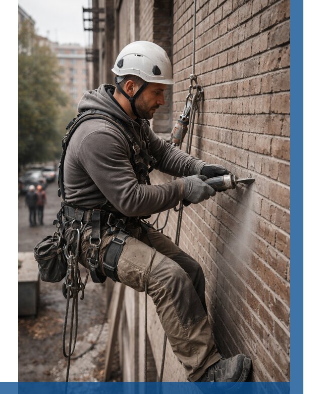 Расшивка кирпичных швов в Надыме от 623 р. | ВЫСОТНИК-Ндм