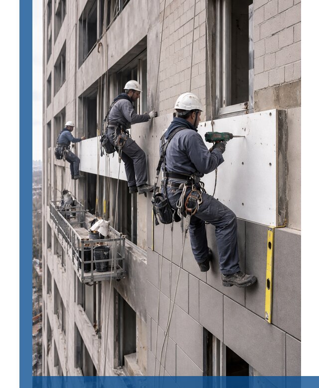 Монтаж фасадных термопанелей высокого качества в Надыме