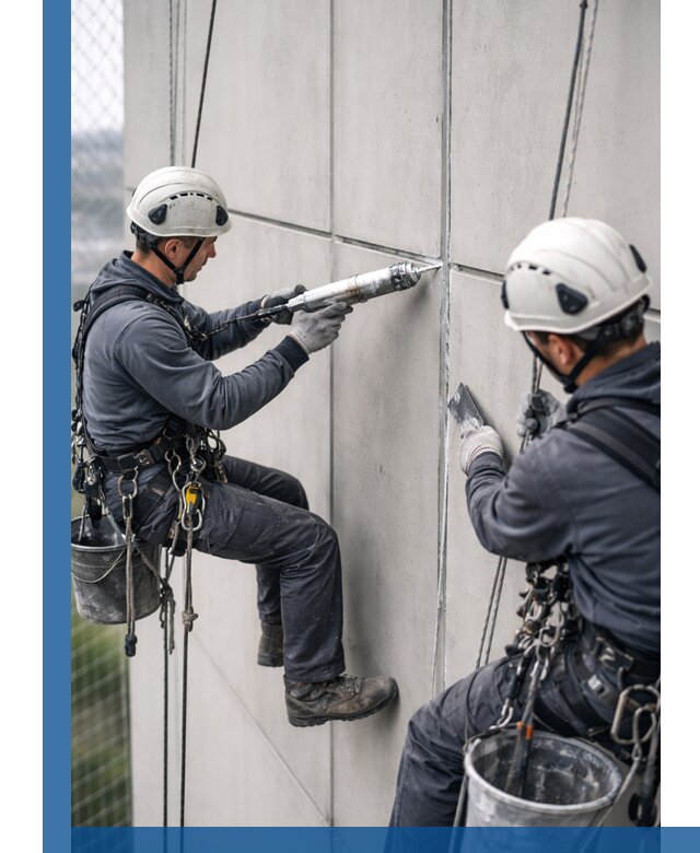 Первичная герметизация швов фасадов и кровель в Надыме