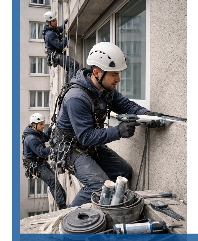 Герметизация швов лоджии в Надыме профессионально и надежно