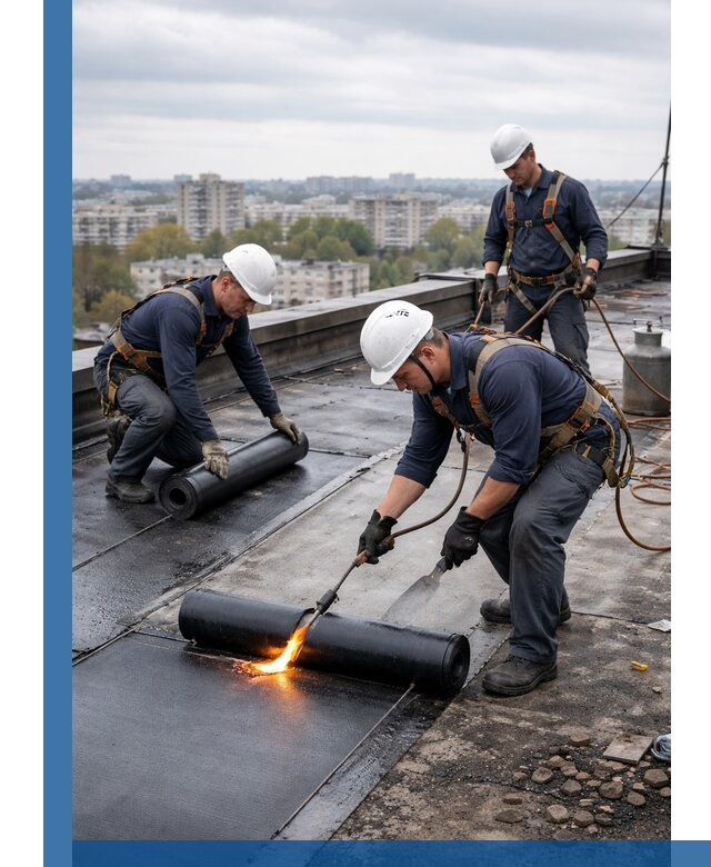 Ремонт наплавляемой кровли в Надыме качественно и надежно