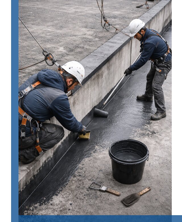 Гидроизоляция кровли жидкой резиной профессионально в Надыме