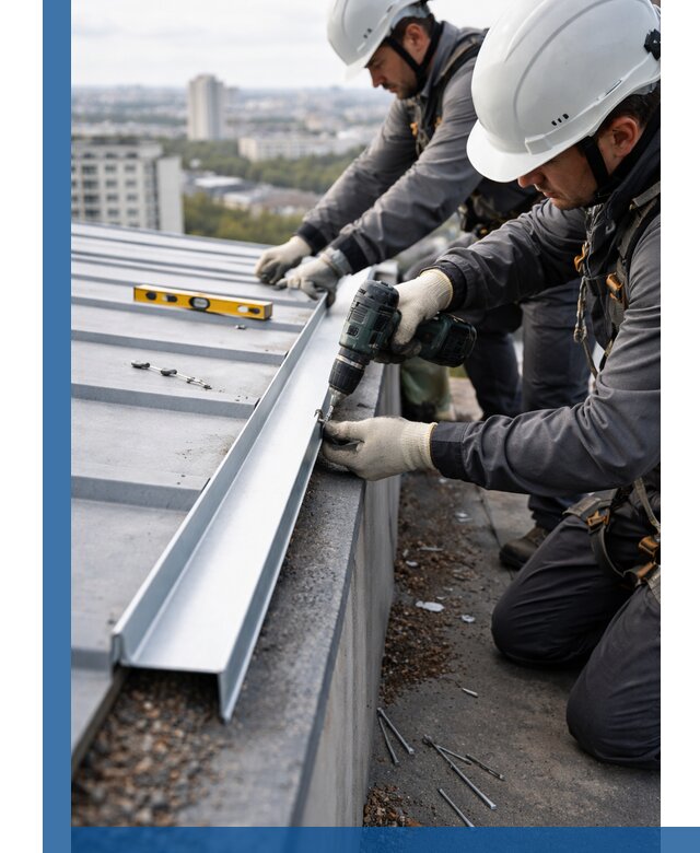 Монтаж капельника на кровле в Надыме с гарантией качества