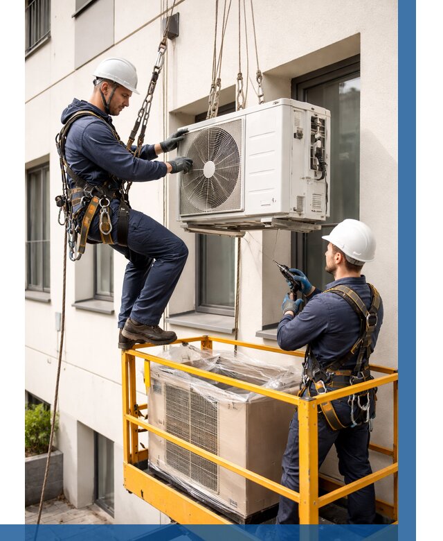 Демонтаж внешнего блока кондиционера в Надыме от 3632 р. | ВЫСОТНИК-Ндм