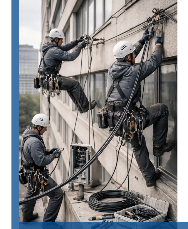 Прокладка оптоволоконного кабеля в Надыме под ключ с тестированием