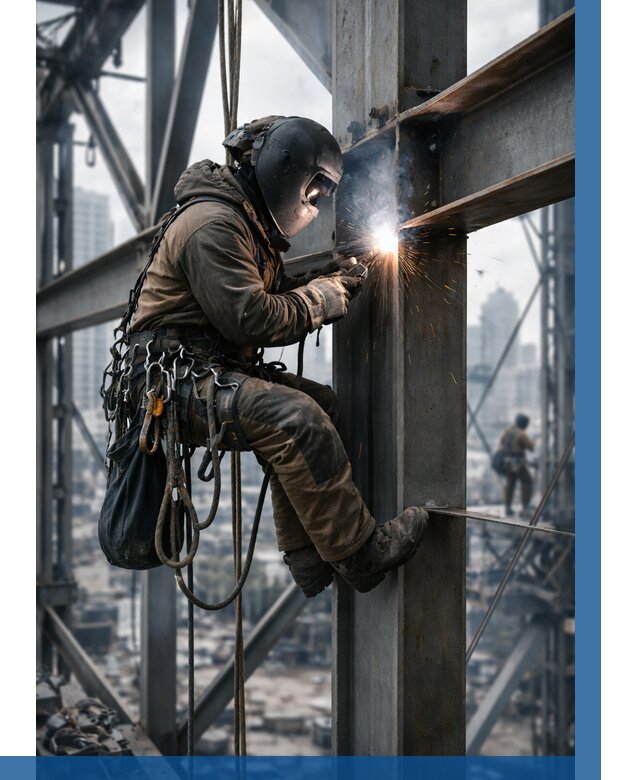 Высотные сварочные работы в Надыме от 3632 р. | ВЫСОТНИК-Ндм