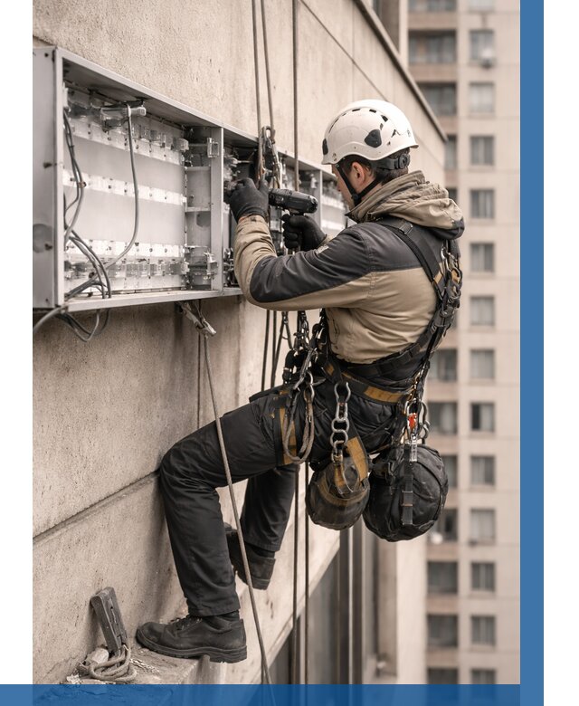 Ремонт вывески на высоте в Надыме от 4670 р. | ВЫСОТНИК-Ндм