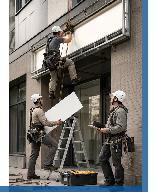 Монтаж светового короба в Надыме от 6746 р. | ВЫСОТНИК-Ндм