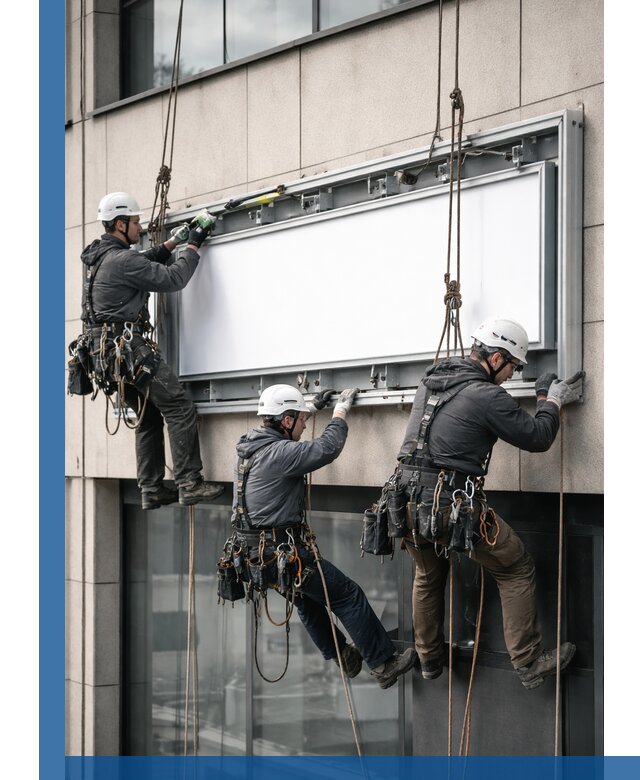 Профессиональный монтаж светового короба под ключ в Надыме