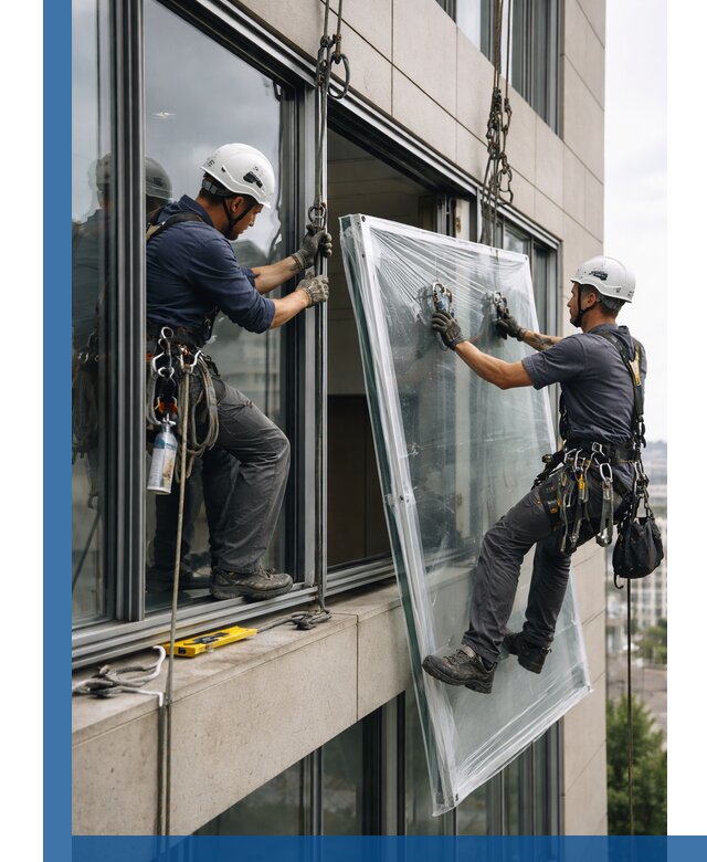 Профессиональная замена стекла в витраже в Надыме с гарантией