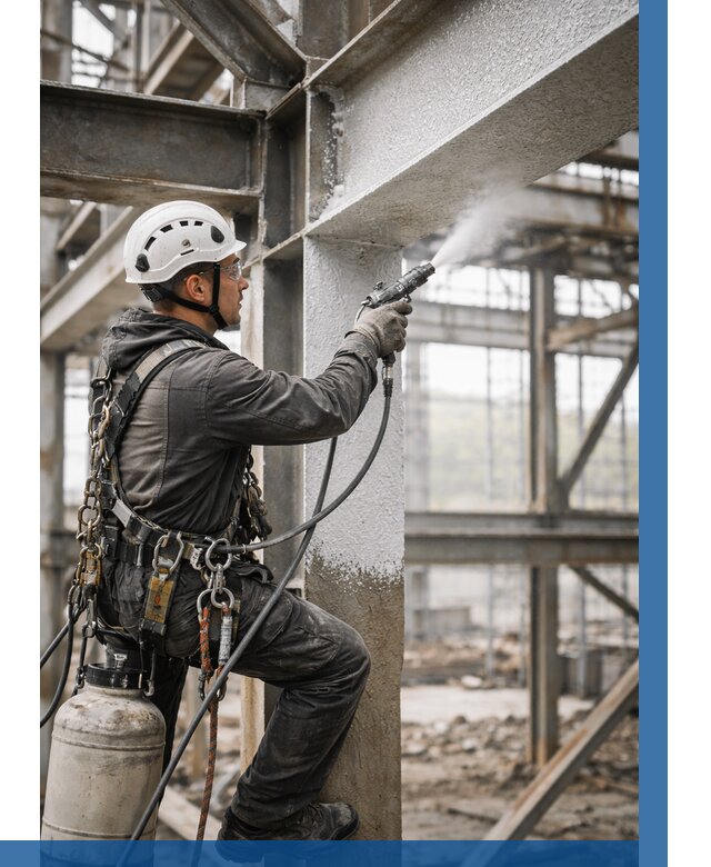 Огнезащита металлоконструкций от 778 р. | ВЫСОТНИК-Ндм в Надыме