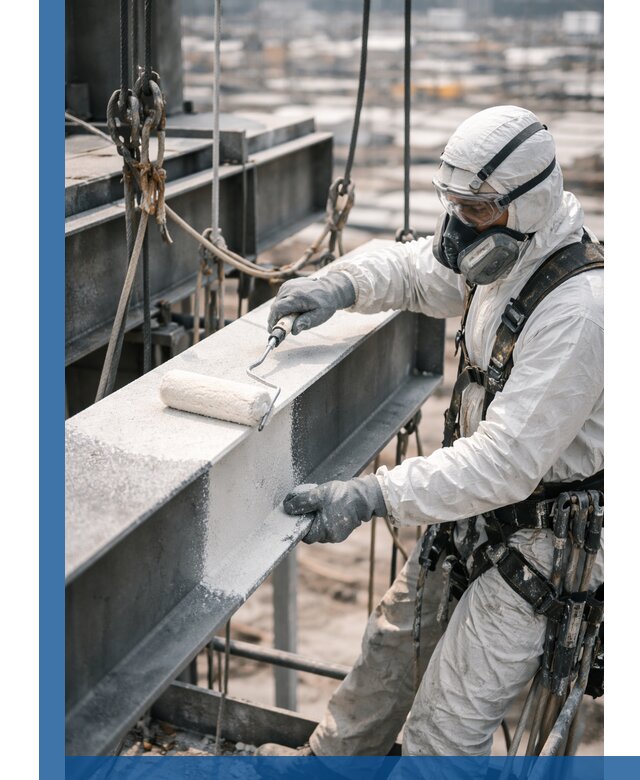 Профессиональная огнезащитная обработка металлоконструкций в Надыме