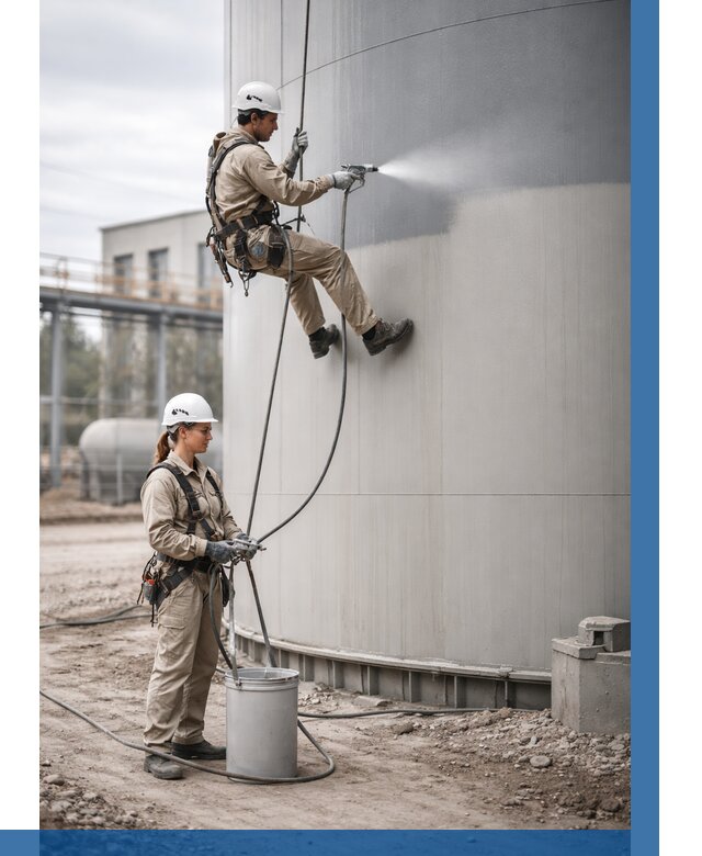 Покраска резервуаров в Надыме от 1245 р. | ВЫСОТНИК-Ндм — заказать