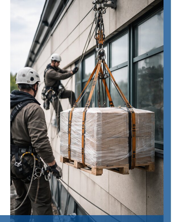 Подъем груза на высоту в Надыме от 3113 р. | ВЫСОТНИК-Ндм