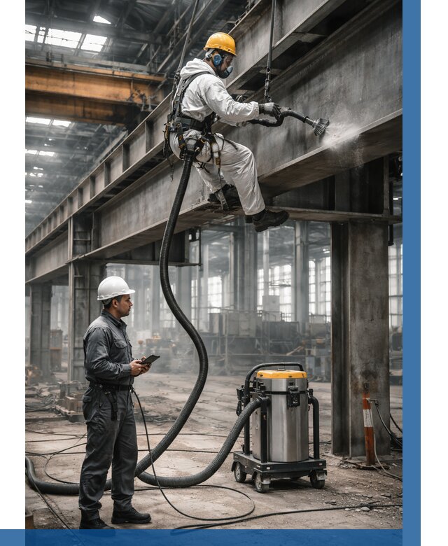 Обеспыливание конструкций в цехе в Надыме от 4359 р. | ВЫСОТНИК-Ндм