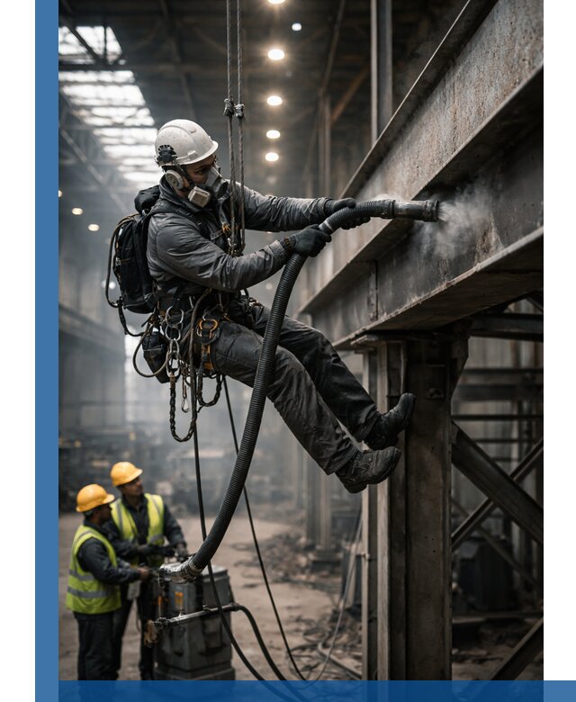 Обеспыливание конструкций в цехах промышленного производства в Надыме