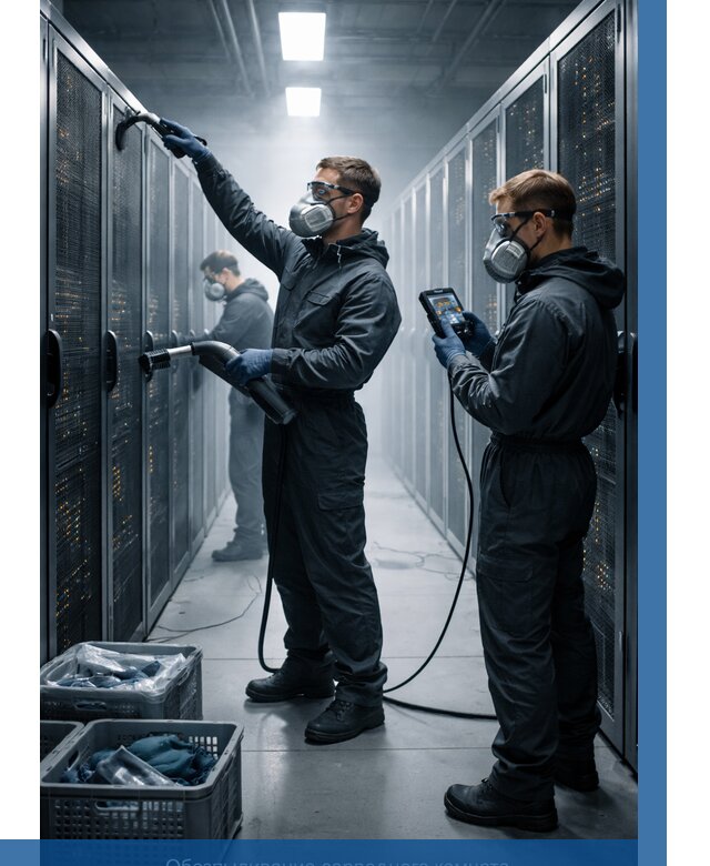 Обеспыливание серверной комнаты в Надыме от 4670 р. | ВЫСОТНИК-Ндм