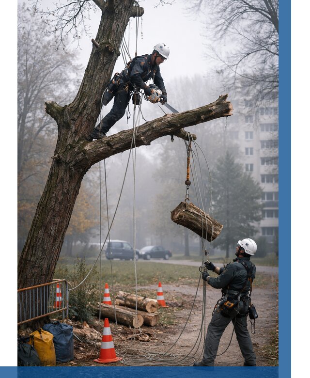 Удаление аварийных деревьев в Надыме от 15567 р. | ВЫСОТНИК-Ндм
