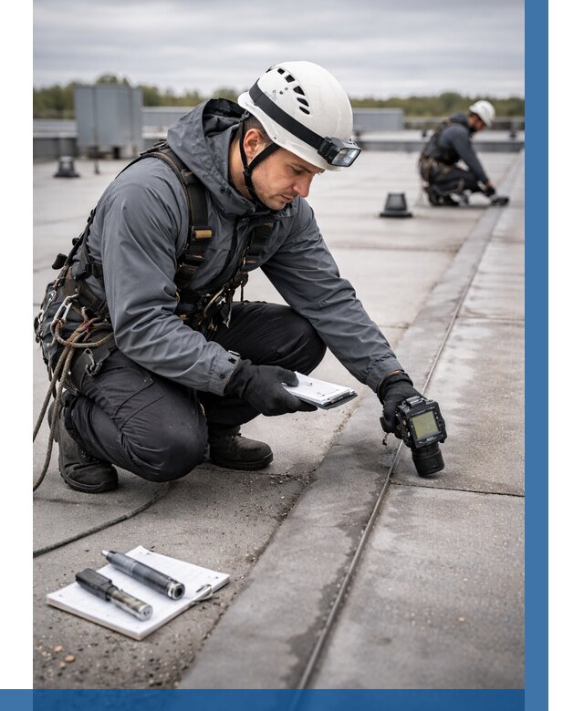 Обследование кровли на протечки в Надыме от 4670 р. | ВЫСОТНИК-Ндм