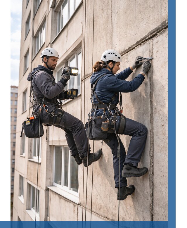 Обследование межпанельных швов в Надыме от 1868 р. | ВЫСОТНИК-Ндм