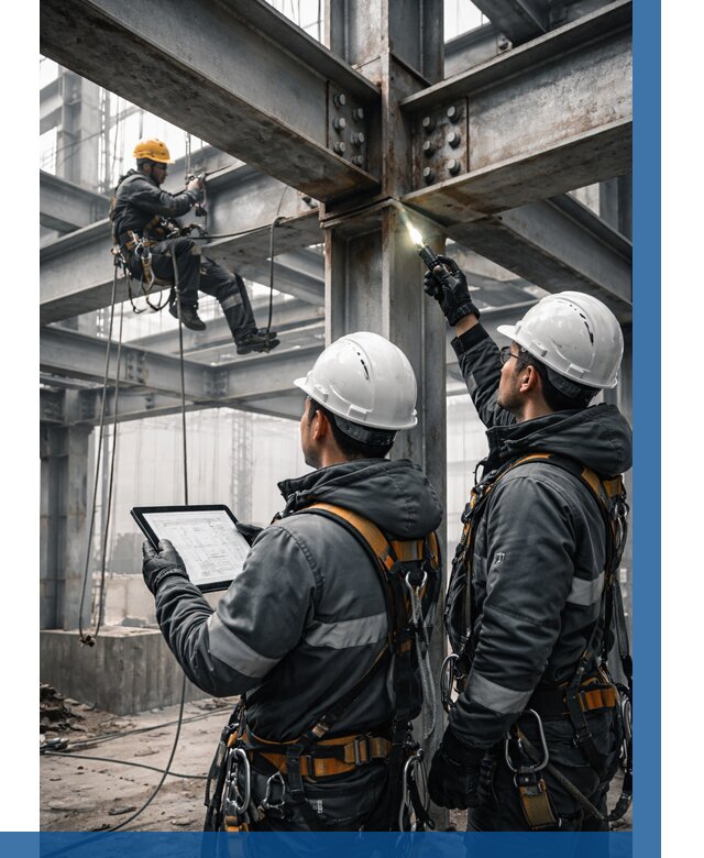 Обследование металлоконструкций в Надыме от 5708 р. | ВЫСОТНИК-Ндм