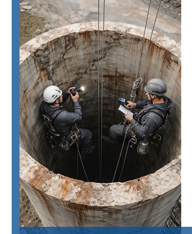 Обследование дымовой трубы: диагностика и оценка состояния в Надыме